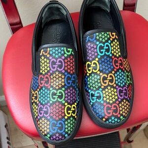 Gucci Psychedelic Slip-On Sneakers